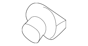 84953EA002 - : STORAGE BOX CLIP (D40 FRONTIER) for Nissan: Frontier Image