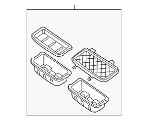 76982ZS00A - : Storage Box for Nissan: Frontier Image