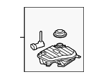 C2Z29118 - Cooling System: Reservoir Tank for Jaguar Image