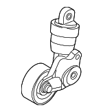 16620WB003 - Cooling System: Belt Tensioner for Toyota Image image