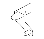 73611SA020 - HVAC: Compressor Lower Bracket for Subaru: Forester, Impreza Image