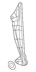 74105T5AG00 - : 2018-2020 Honda Fit - Enclosure R Front Fender for Honda: Fit Image