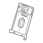 1W4Z54613A38AA - Body: Seat Back Frame for Lincoln: LS Image