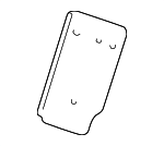 3W4Z5467299AAA - Body: Rear Cover for Lincoln: LS Image