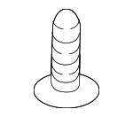 90109SB6000 - Electrical: High Mount Lamp Screw for Honda: Civic Image