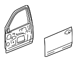 8890254780 - : Door Shell for Isuzu Image