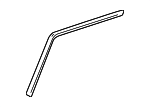 8192102080 - Body: Weatherstrip for Isuzu Image