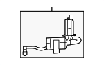 7B0906201C - Emission System: Leak Detect Pump for Volkswagen Image