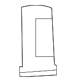 7B0201803A - Emission System: Vapor Canister Seal for Volkswagen Image