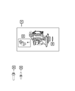 6511573AA - Cooling: Hex Head Bolt for Mopar Image
