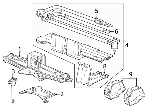 Jack & Components for 2025 Chevrolet Colorado #0