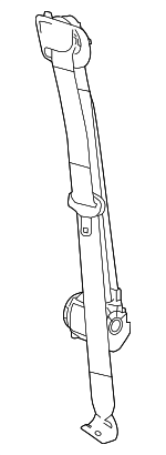 85062988 - Body: Lap &amp; Shoulder Belt for GM Image