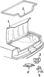 12510564 - Body: Trunk Lid for Oldsmobile: Cutlass Supreme Image