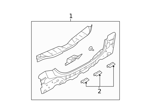 Rear Body for 2009 Nissan Rogue #0