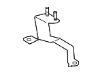 9A160726001 - HVAC: Support Bracket for Porsche: Boxster, Cayman Image