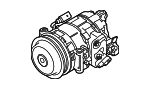9A112601105 - HVAC: Compressor Assembly for Porsche: 911, Boxster, Cayman Image