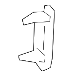 5Q0802551B - Body: Corner Reinforced for Volkswagen Image