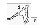 5H1802123C - Body: Inner Reinforced for Volkswagen Image