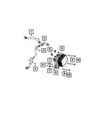 6105096AA - Cooling: Hex Head Screw for Mopar Image