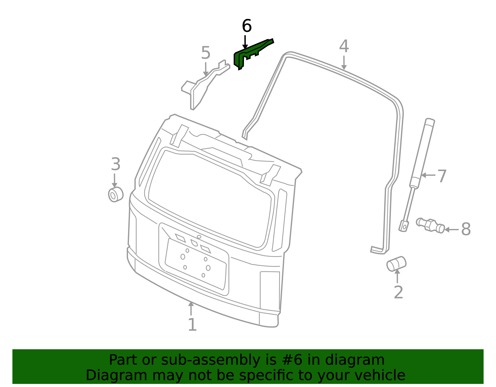 74835-SZA-A00ZA - Hinge Cover 2009-2015 Honda Pilot | Honda Parts Online