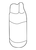 232210A040 - Fuel System: Fuel Pump for Lexus: ES300, ES330, ES350 Image