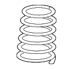 8J0411105BB - : Spring for Audi: TT, TT Quattro, TT RS Quattro Image