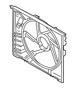 17428477380 - Cooling System: Fan Shroud for BMW Image