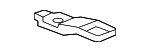 23120322 - Cooling System: Radiator Lower Bracket for Saab Image