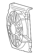 55037692AB - : Fan Shroud for Mopar Image