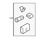 97055394100 - Body: Mount Kit for Porsche: Panamera Image