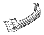6410F201 - : Bumper Cover for Mitsubishi Image