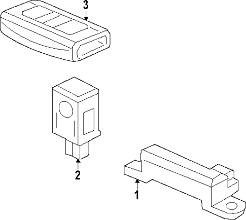 Keyless Entry Components for 2024 Honda Pilot #0