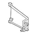41219451101 - Body: Baffle Plate for BMW: 740i, 750e xDrive, 760i xDrive, i7 Image