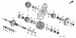 22815P4P003 - Transmission - Automatic: RING, SEALING (29MM) for Honda Image