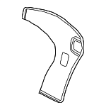 52207076381 - Body: Seat Back Panel for Mini: Cooper Image