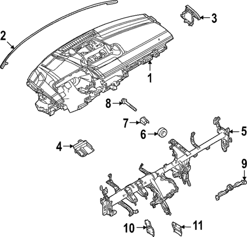 Instrument Panel for 2023 Mazda MX-30 EV #0