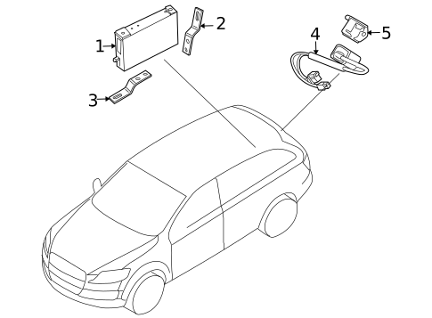 Parking Aid for 2010 Audi Q7 #0