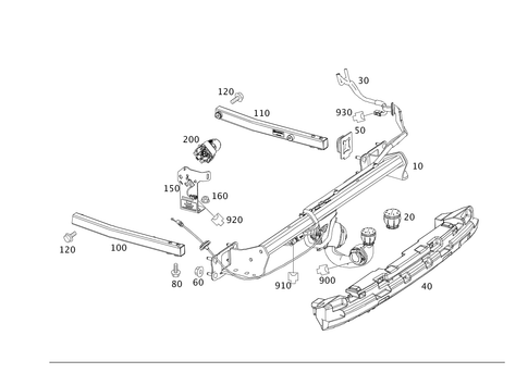 Trailer Coupling for 2015 Mercedes-Benz E63 AMG #0