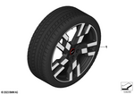 36115A92E49 - : Tpm Wheel With Tire Winter Jet Black for Mini Image