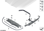 51765B31D27 - Bodywork: Cover, Engine Compartment, Front Center for BMW Image