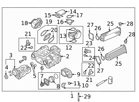 Supercharger for 2017 Audi A6 Quattro #0