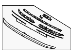 87328KL000 - Body: Rear Spoiler for Hyundai: Ioniq 6 Image