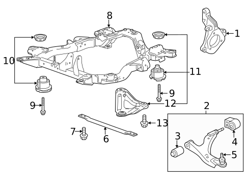 Suspension Components for 2015 Chevrolet Captiva Sport #0