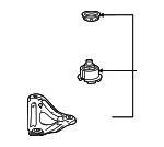 25866464 - Suspension: Engine Cradle Rear Bushing for GM Image