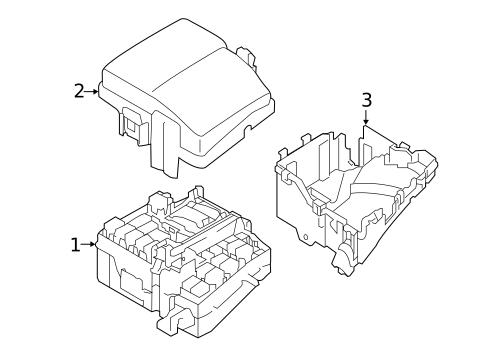 Fuse & Relay for 2018 Kia Cadenza #1