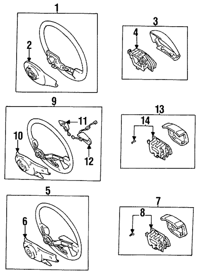 4510035281B0 - Steering: Steering Wheel for Toyota Image
