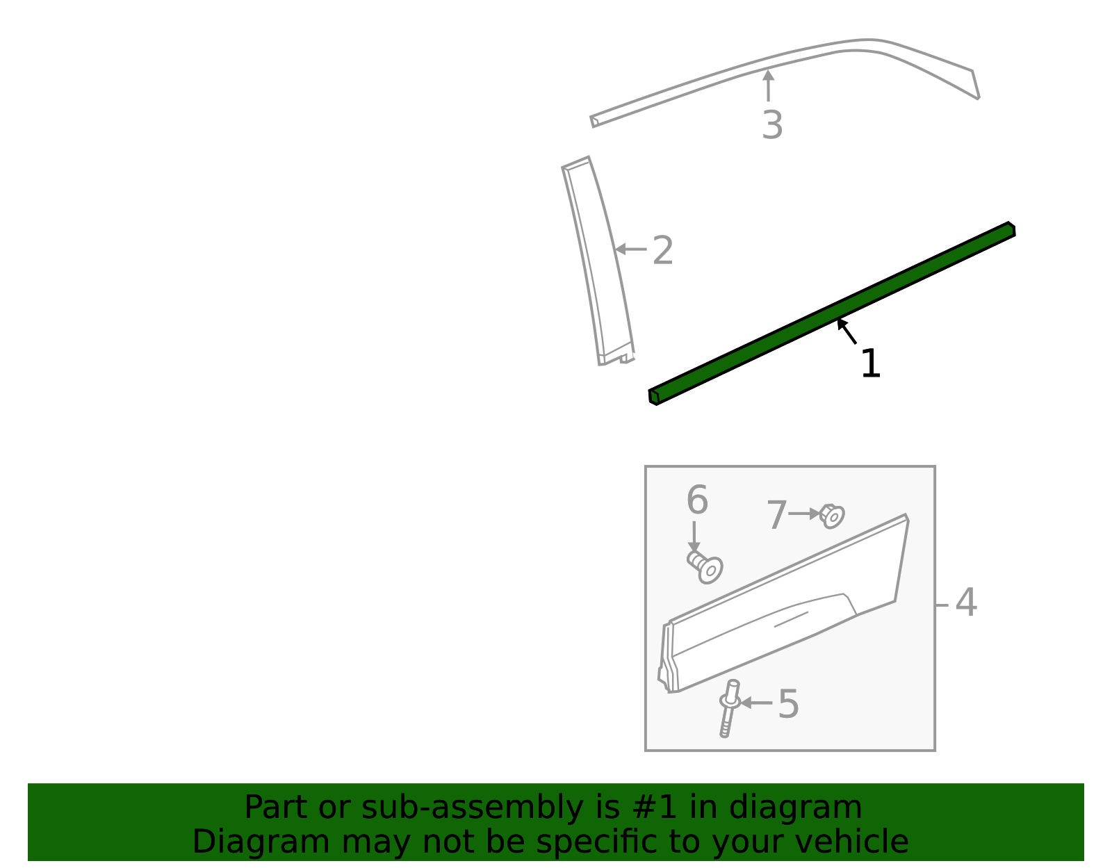 42903816 - High-Quality Molding for AutoNation Parts