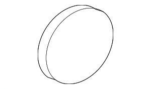 12802437 - : 2001-2009 Saab - Wheel Emblem Center Cap for Saab: 9-3, 9-5, 9-7x Image