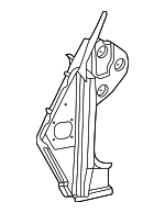 4636302502 - Body: Inner Hinge Pillar for Mercedes-Benz Image