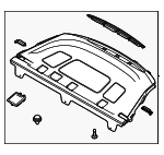 85610L1020NNB - Body: Pkg Tray Trim for Hyundai: Sonata Image